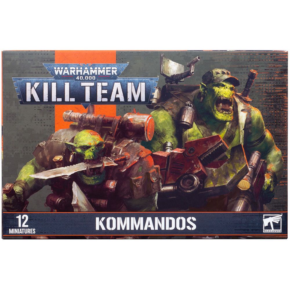 Набор миниатюр Warhammer Games Workshop Kill Team: Kommandos 102-86 - фото 1