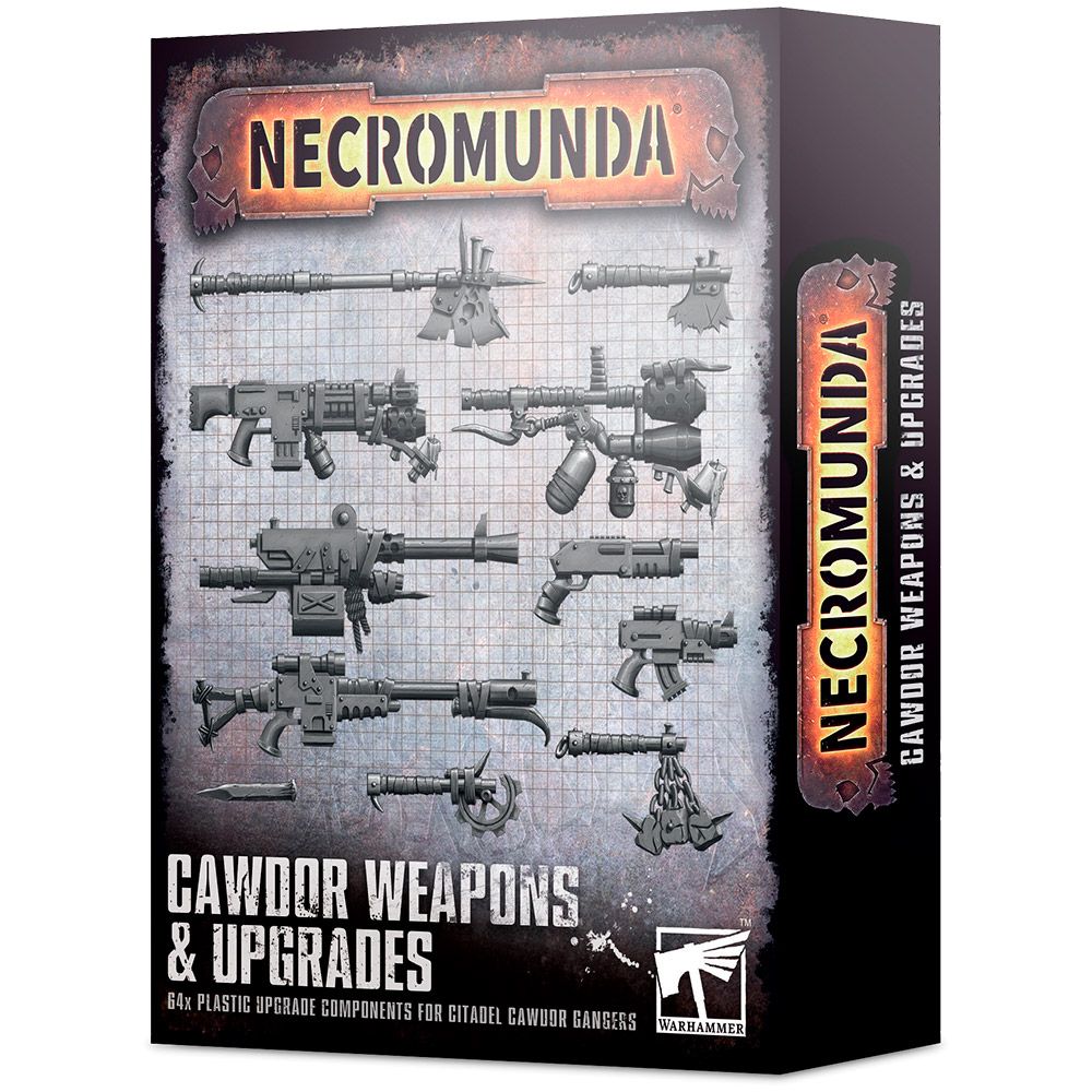 

Набор миниатюр Warhammer Games Workshop, Necromunda: Cawdor Weapons and Upgrades