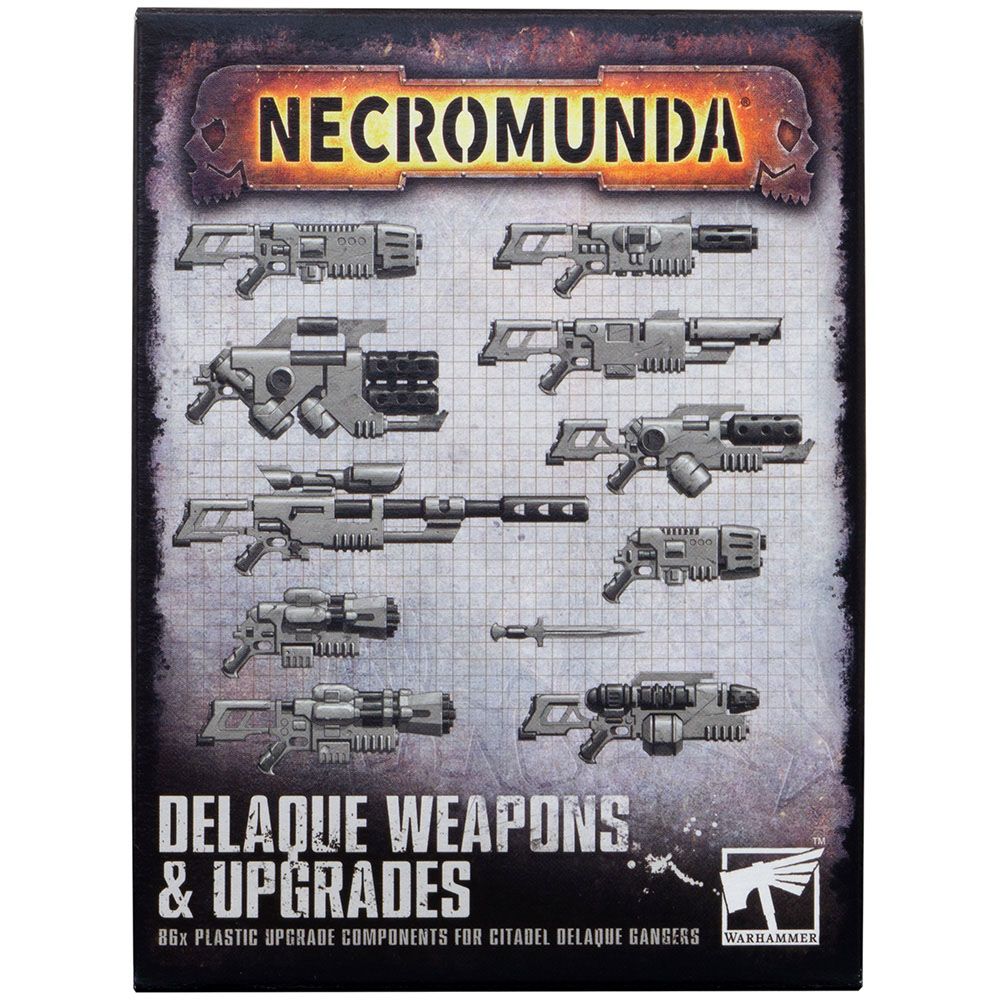 

Набор миниатюр Warhammer Games Workshop, Necromunda: Delaque Weapons and Upgrades