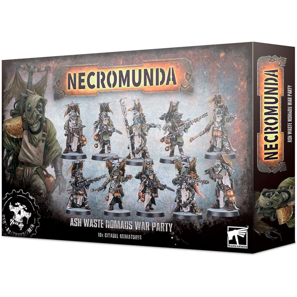 

Набор миниатюр Warhammer Games Workshop, Necromunda: Ash Waste Nomads War Party