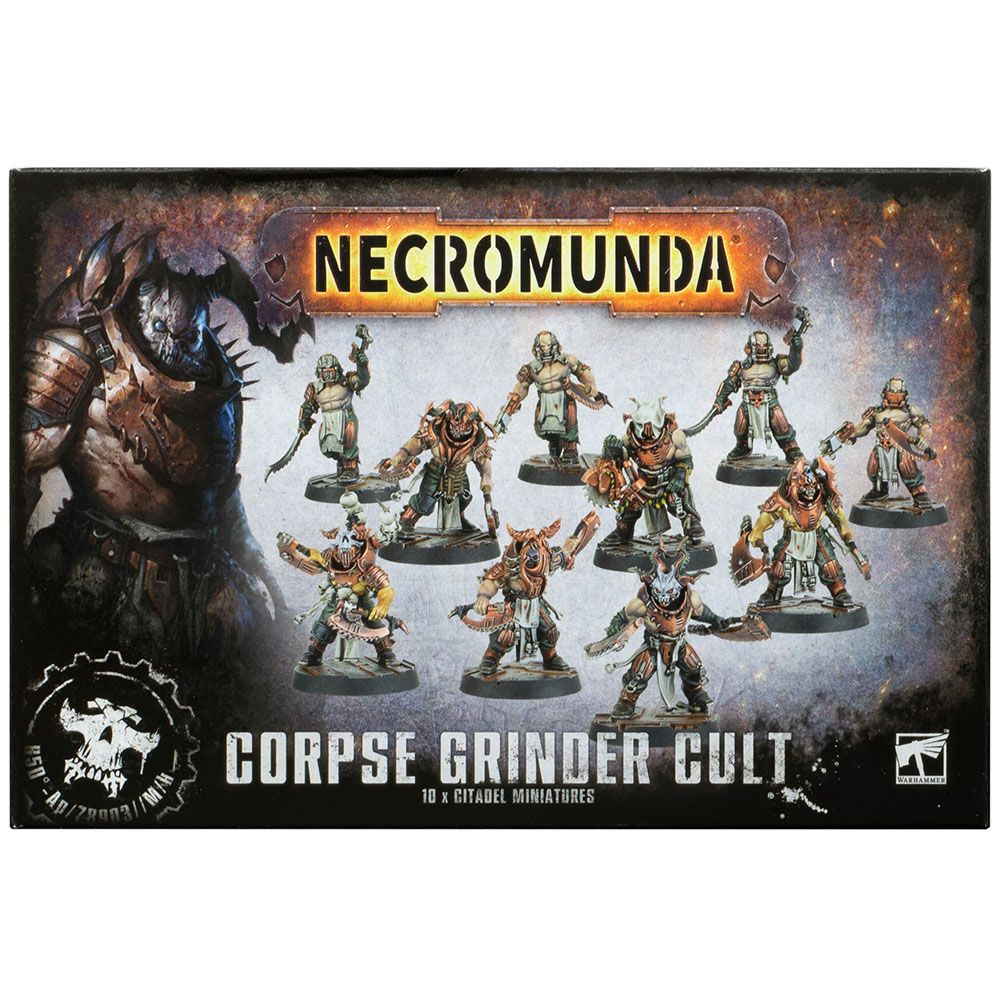 

Набор миниатюр Warhammer Games Workshop, Necromunda: Corpse Grinder Cult
