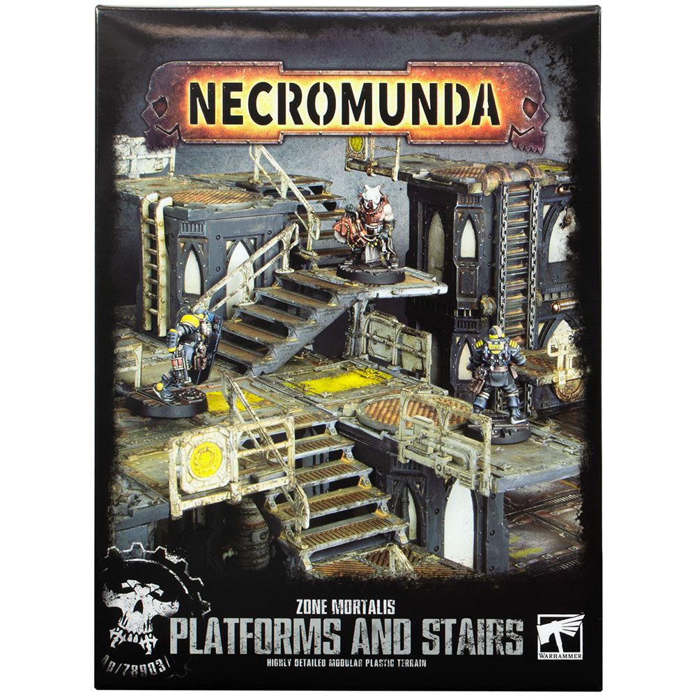 

Набор миниатюр Warhammer Games Workshop, Zone Mortalis: Platforms and Stairs