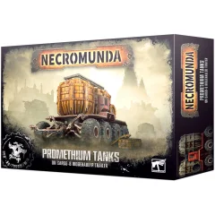 Necromunda: Promethium Tanks on Cargo-8 Ridgehauler Trailer