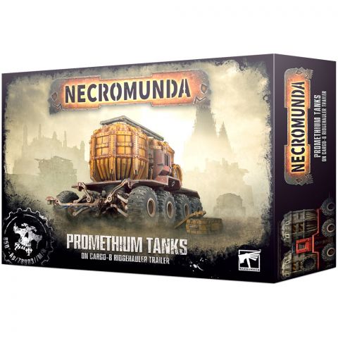 Necromunda: Promethium Tanks on Cargo-8 Ridgehauler Trailer