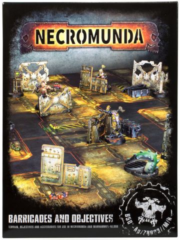 Necromunda Barricades and Objectives