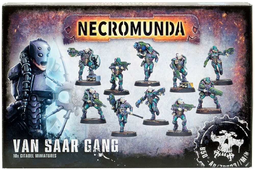 

Набор миниатюр Warhammer Games Workshop, Necromunda: Van Saar Gang