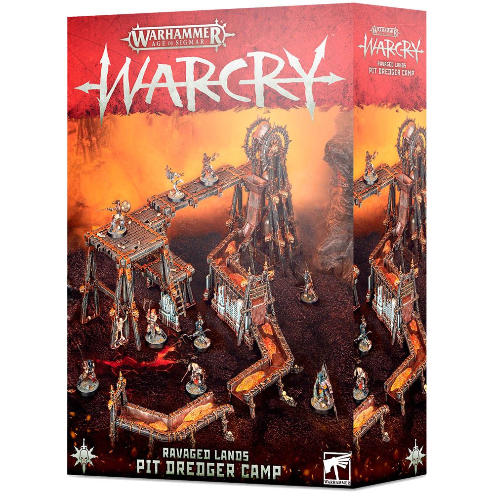 Набор миниатюр Warhammer Games Workshop WARCRY: Pit Dredger Camp 65-18