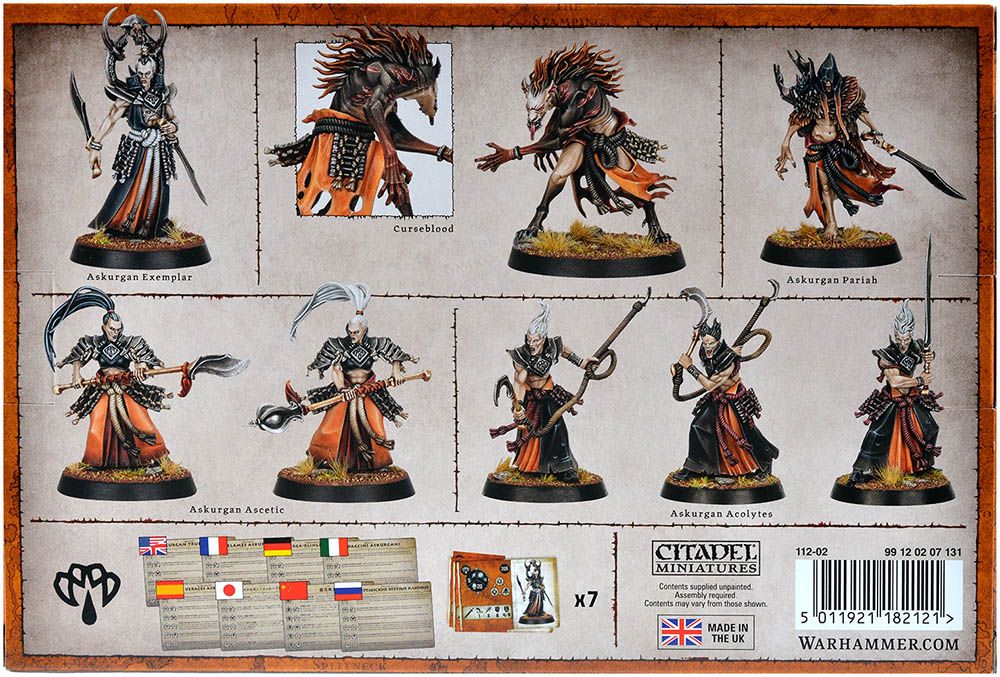 Набор миниатюр Warhammer Games Workshop Warcry: Askurgan Trueblades 112-02 - фото 3