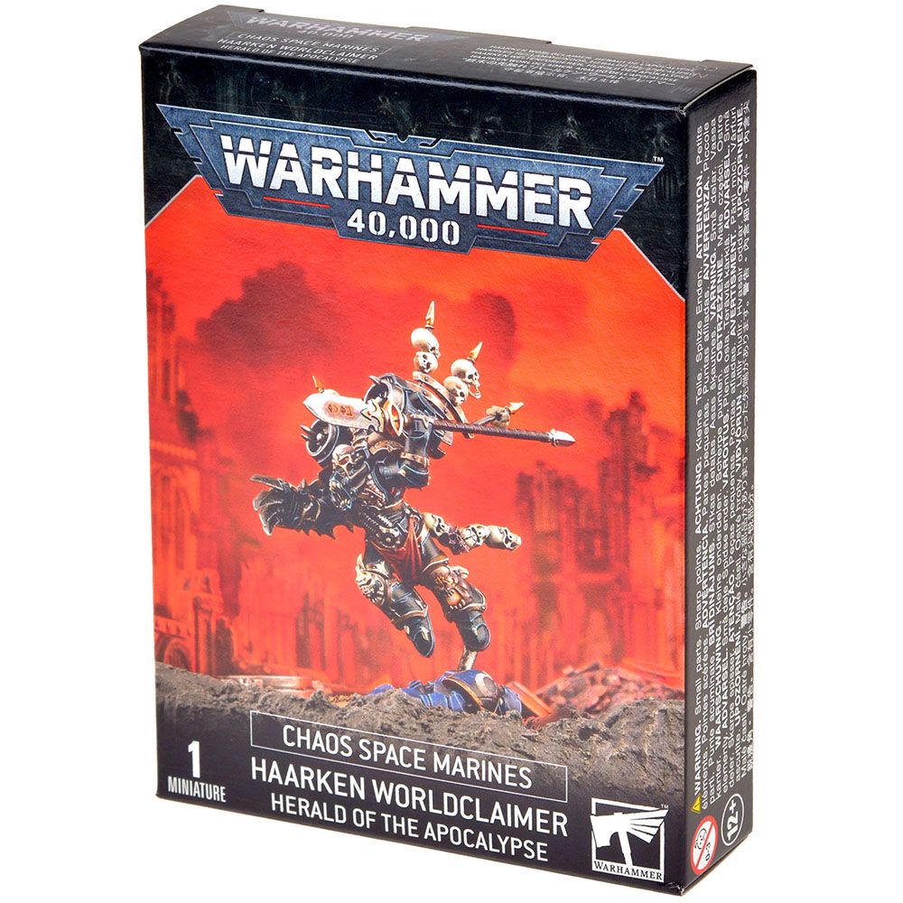 Набор миниатюр Warhammer Games Workshop Chaos Space Marines: Haarken Worldclaimer (2022) 43-23