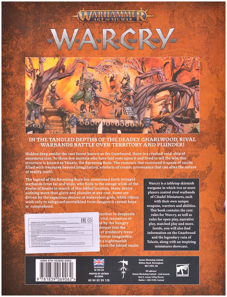 Книга Games Workshop Warcry: Core Book (2023) 111-23 Warcry: Core Book (2023) - фото 2