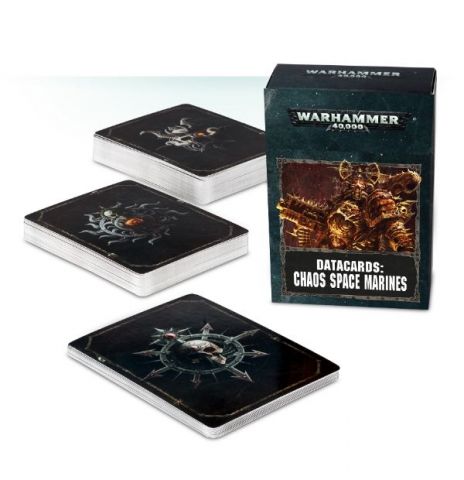 Datacards: Chaos Space Marines 8th edition (2017)