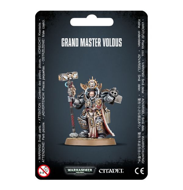 Набор миниатюр Warhammer Games Workshop Grey Knights Grand Master Voldus 57-11old