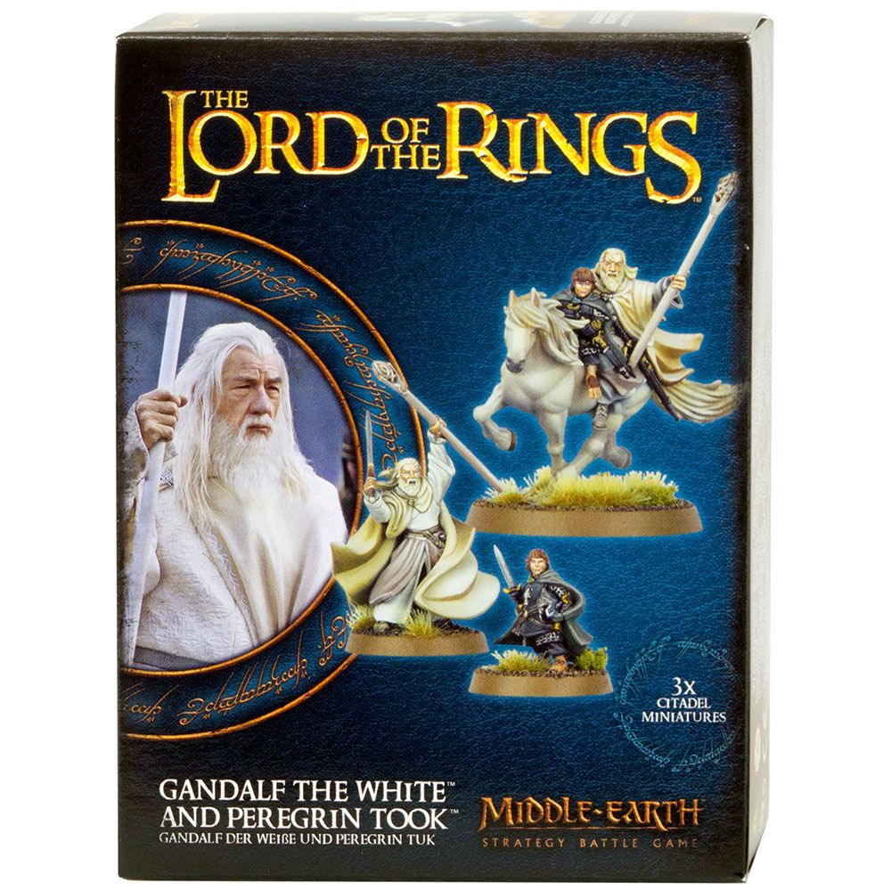 Варгеймы Games Workshop Gandalf the White & Peregrin Took 30-40