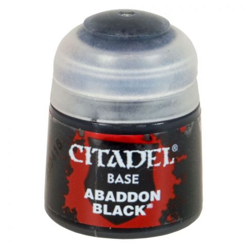 Краска Base: Abaddon Black