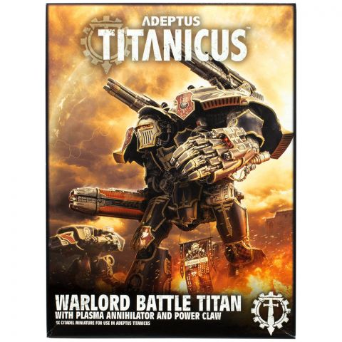 Adeptus Titanicus Warlord Titan with Plasma Annihilator