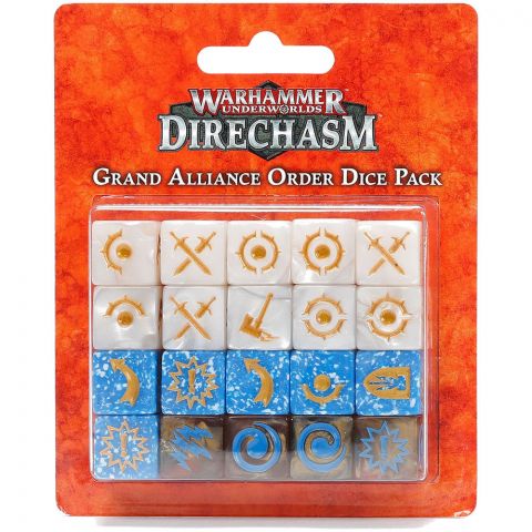 Warhammer Underworlds: Grand Alliance Order Dice Pack