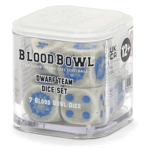 Blood Bowl: Dwarf Team Dice Set
