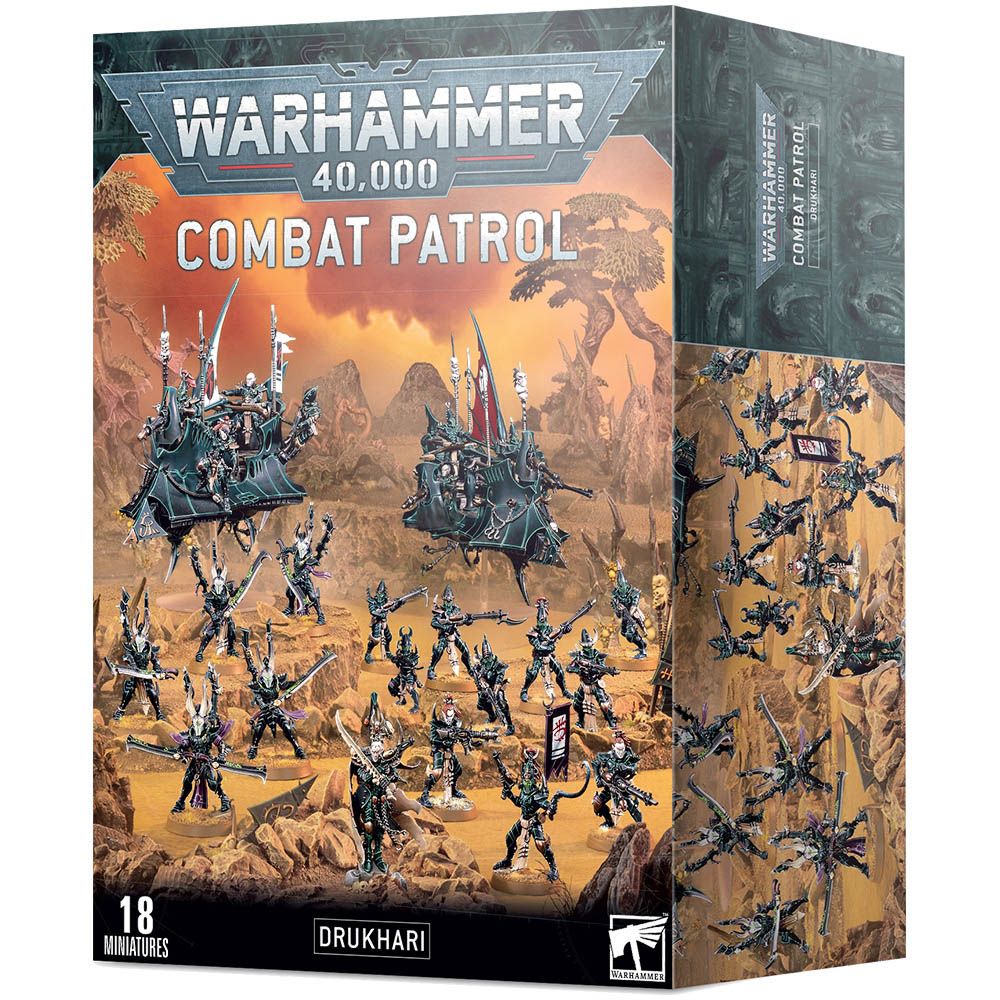 Набор миниатюр Warhammer Games Workshop Combat Patrol: Drukhari 45-43