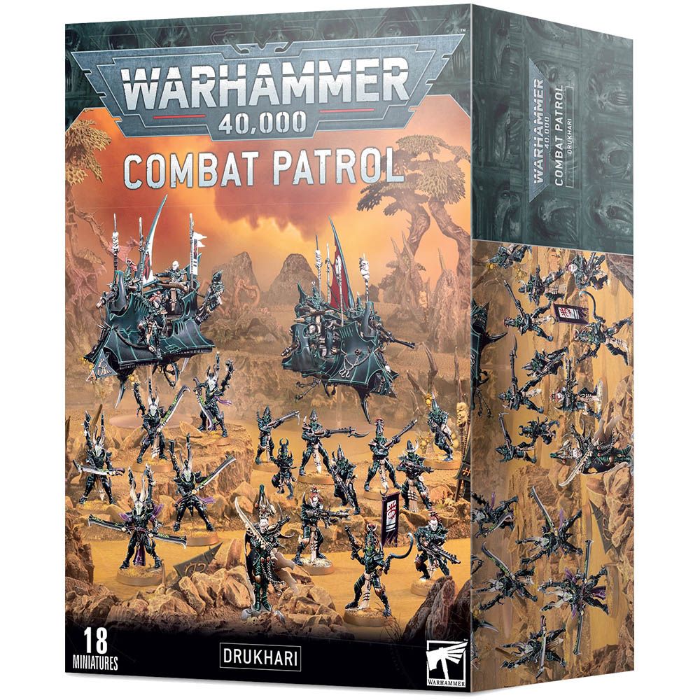 

Набор миниатюр Warhammer Games Workshop, Combat Patrol: Drukhari