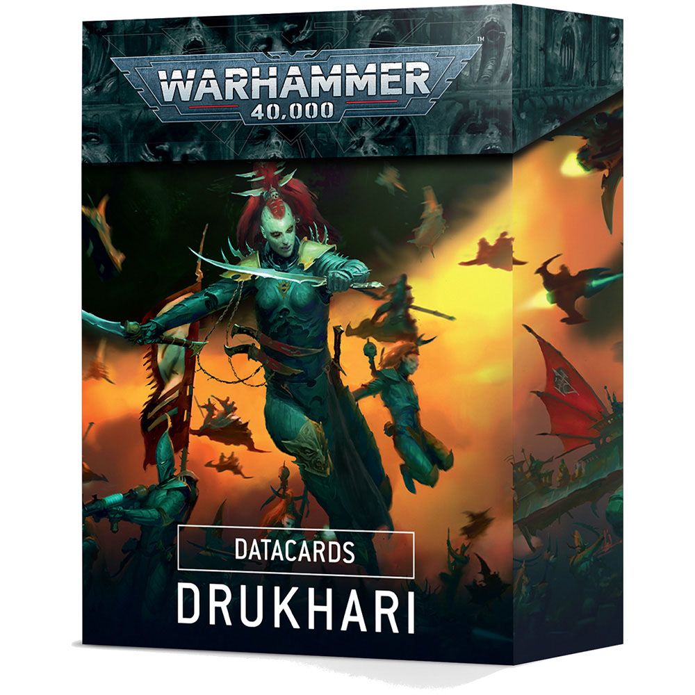 Аксессуар Games Workshop Datacards: Drukhari 45-02