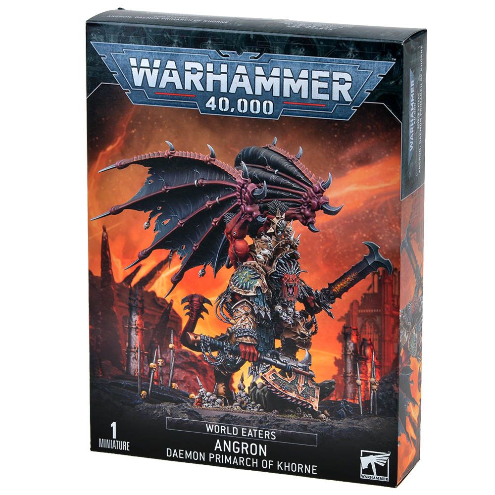 Набор миниатюр Warhammer Games Workshop World Eaters: Angron, Daemon Primarch of Khorne 43-28