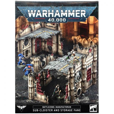 Battlezone: Manufactorum. Sub-Cloister and Storage Fane