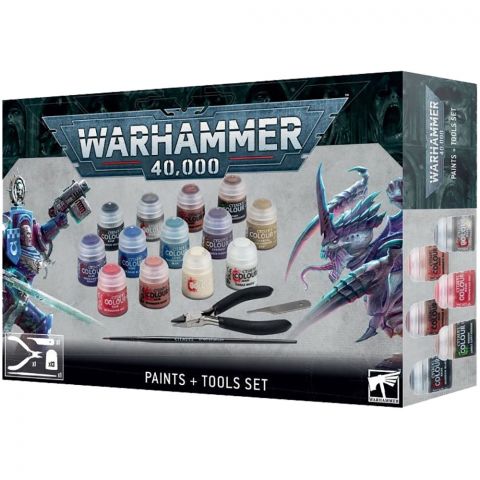 Warhammer 40,000: Paints and Tools Set