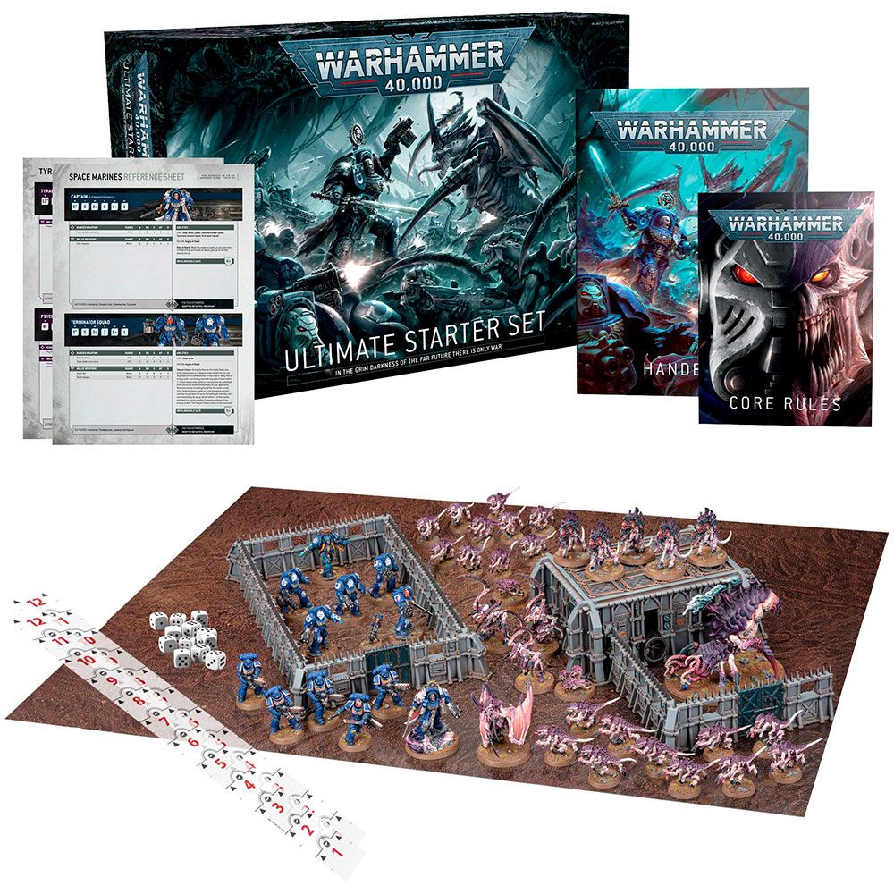Набор миниатюр Warhammer Games Workshop Warhammer 40,000: Ultimate Starter Set 40-05