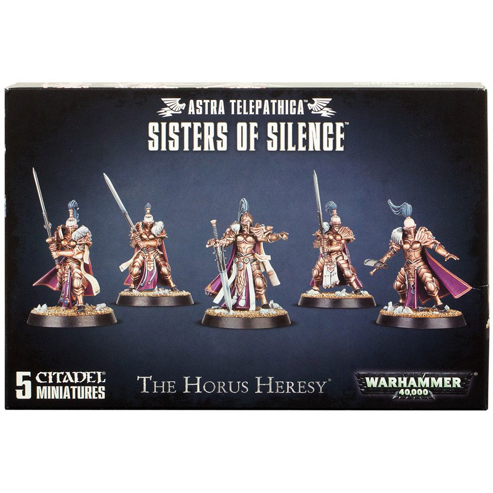 Набор миниатюр Warhammer Games Workshop Astra Telepathica Sisters of Silence 01-08