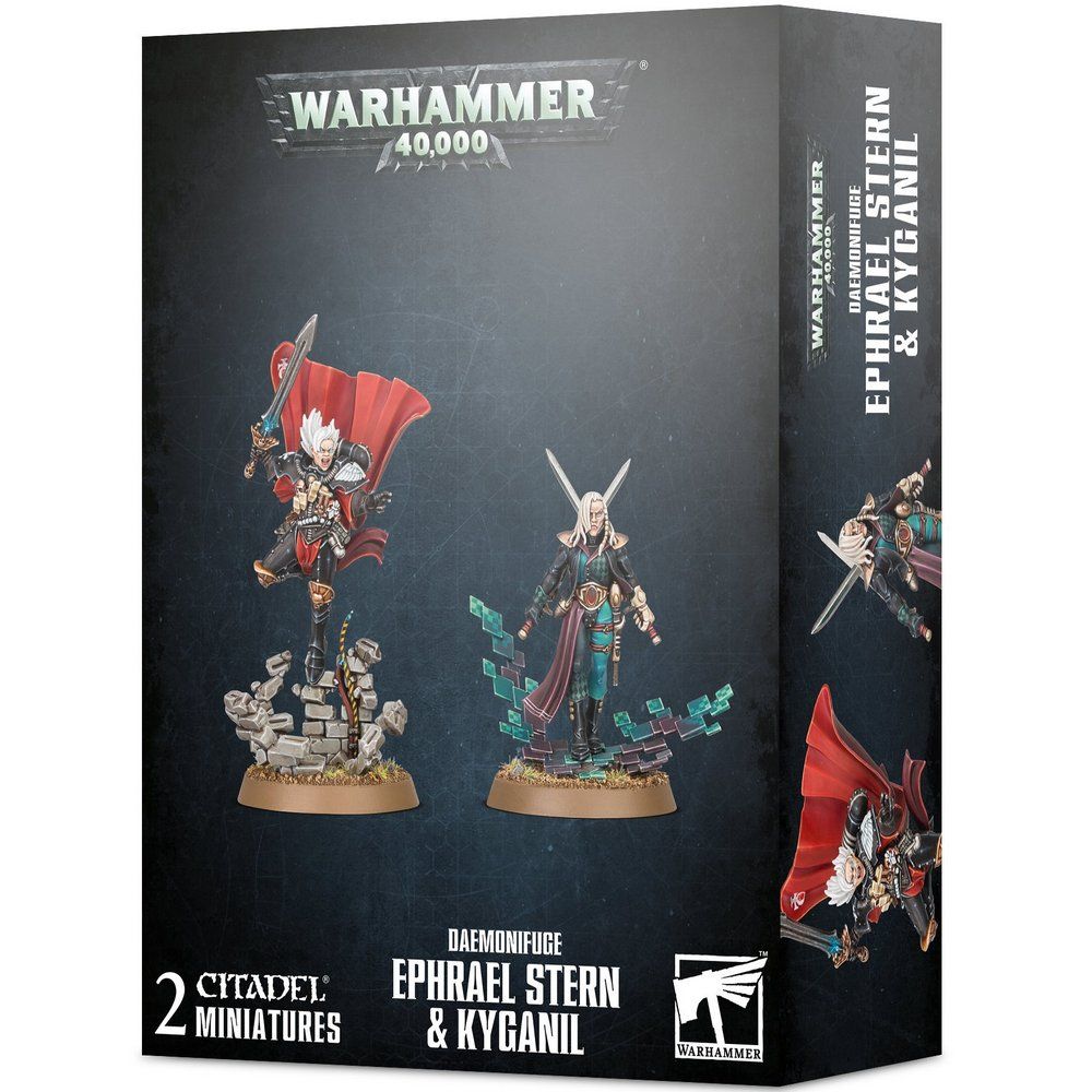 

Набор миниатюр Warhammer Games Workshop, Daemonifuge Ephrael Stern and Kyganil