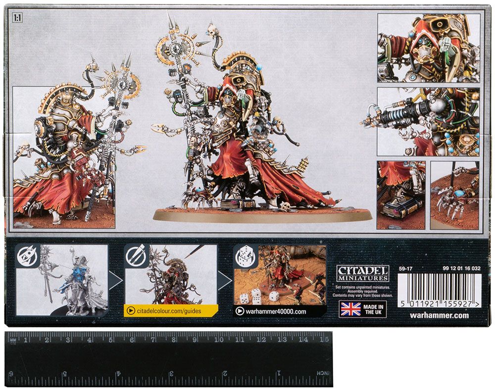 Набор миниатюр Warhammer Games Workshop Adeptus Mechanicus Belisarius Cawl 59-17 - фото 2