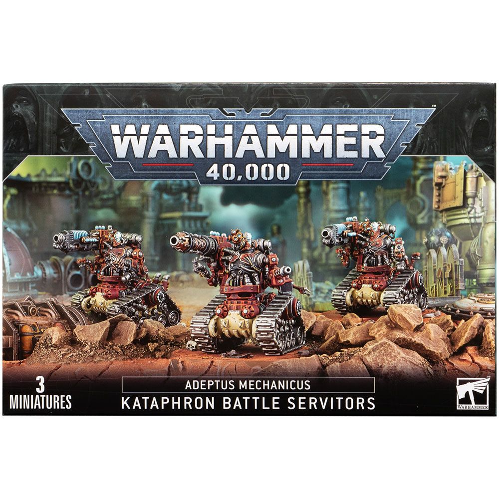 Набор миниатюр Warhammer Games Workshop Adeptus Mechanicus Kataphron Battle Servitors 59-14