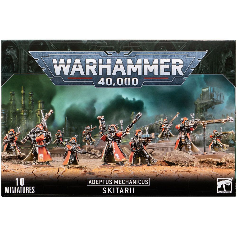 

Набор миниатюр Warhammer Games Workshop, Adeptus Mechanicus: Skitarii