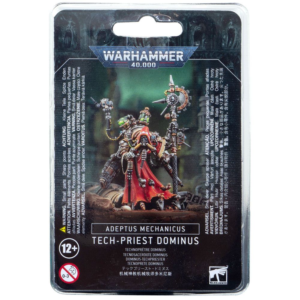 Набор миниатюр Warhammer Games Workshop Adeptus Mechanicus: Tech-Priest Dominus 59-18 - фото 1