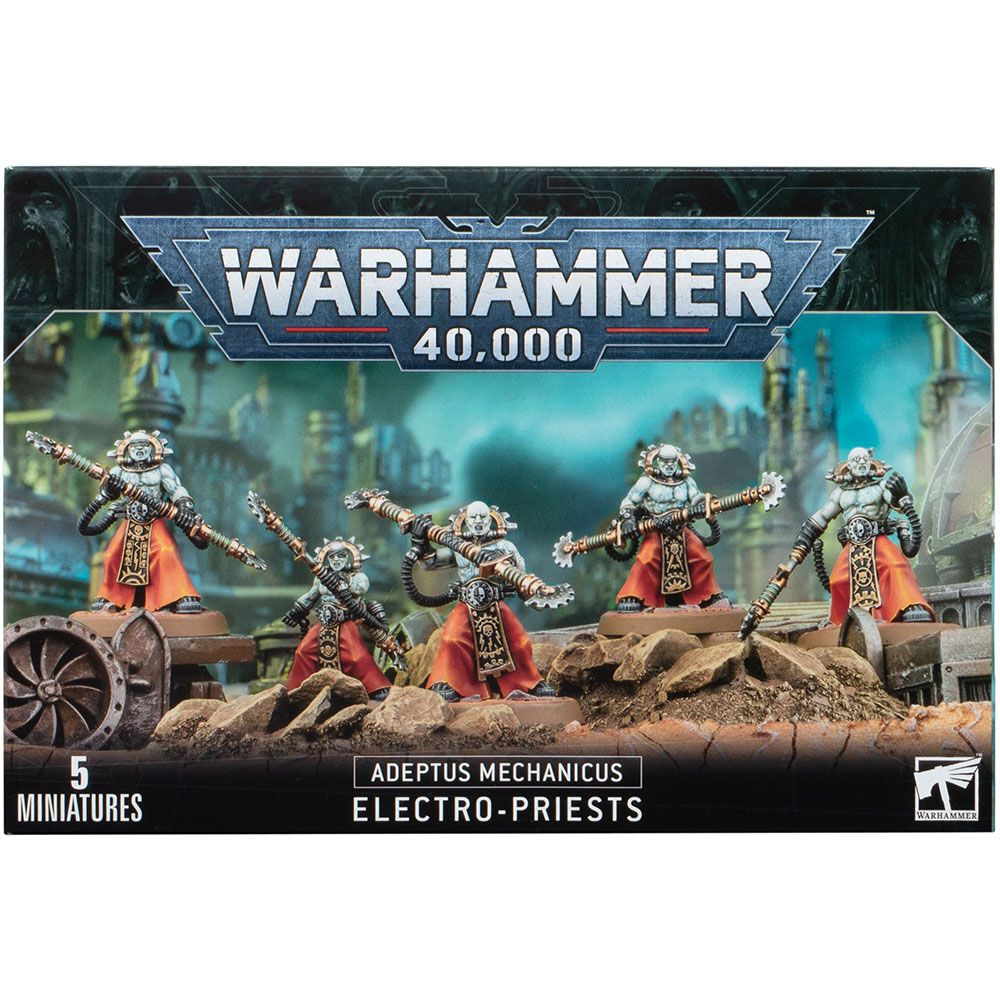 

Набор миниатюр Warhammer Games Workshop, Adeptus Mechanicus: Electro-Priests