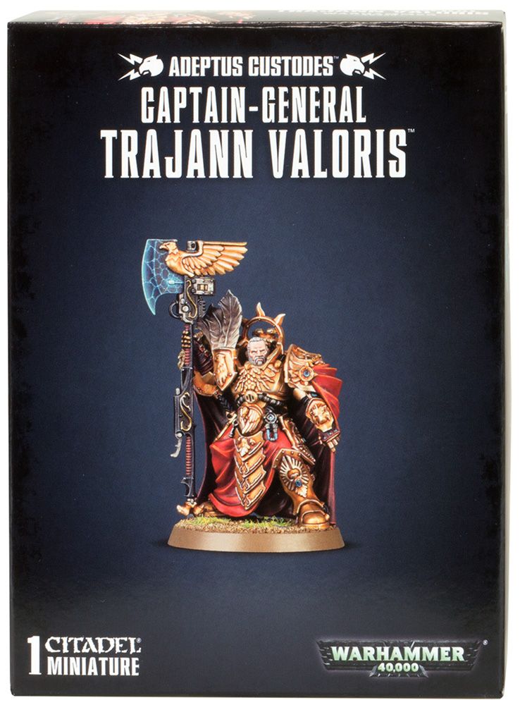 Набор миниатюр Warhammer Games Workshop Captain-General Trajann Valoris 01-10