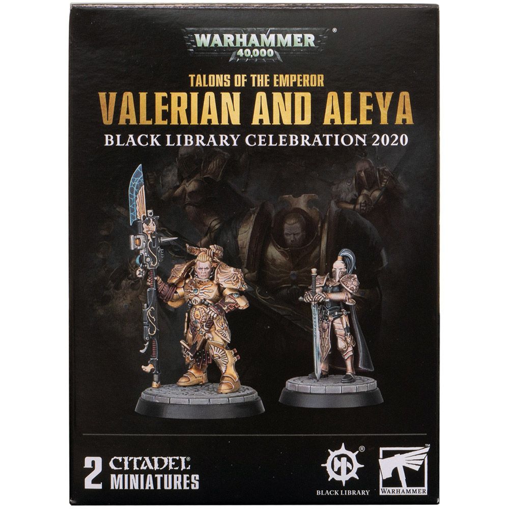 Набор миниатюр Warhammer Games Workshop Talons of The Emperor: Valerian and Aleya BL-02 - фото 1