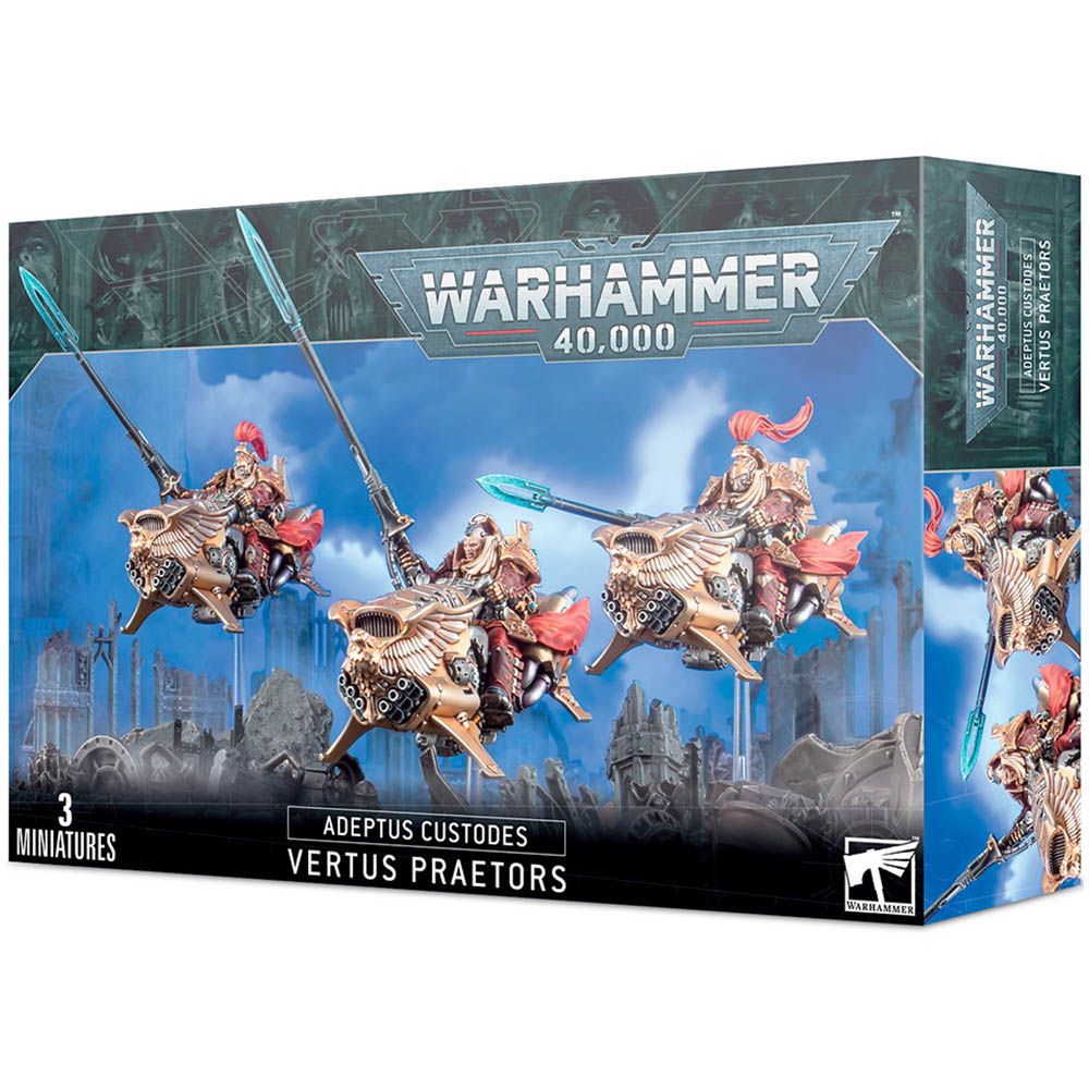 Набор миниатюр Warhammer Games Workshop Adeptus Custodes: Vertus Praetors (2022) 01-12