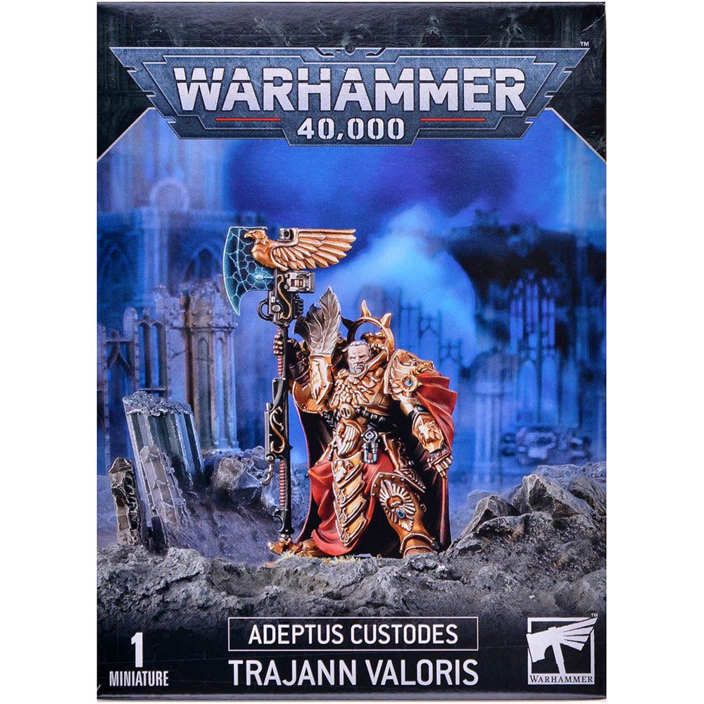 Набор миниатюр Warhammer Games Workshop Adeptus Custodes: Trajann Valoris (2022) 01-10