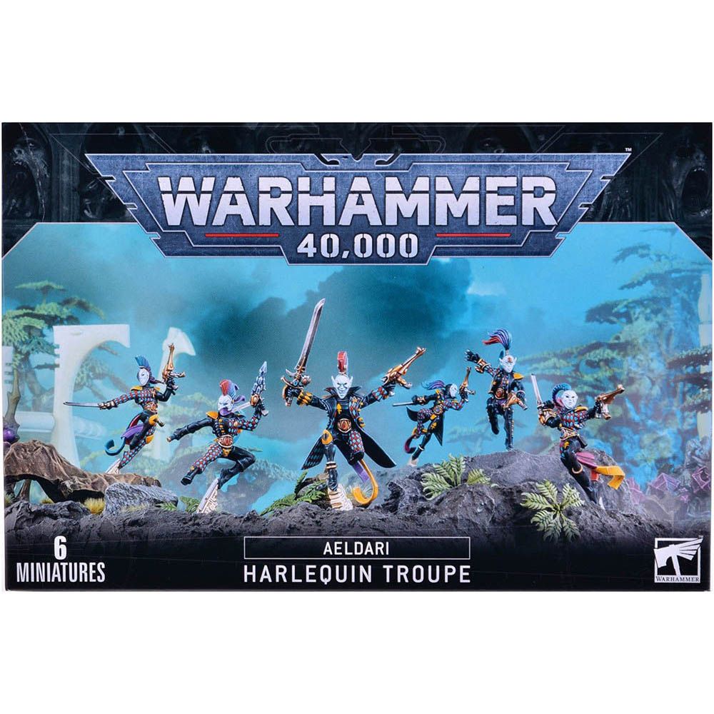 

Набор миниатюр Warhammer Games Workshop, Aeldari: Harlequin Troupe