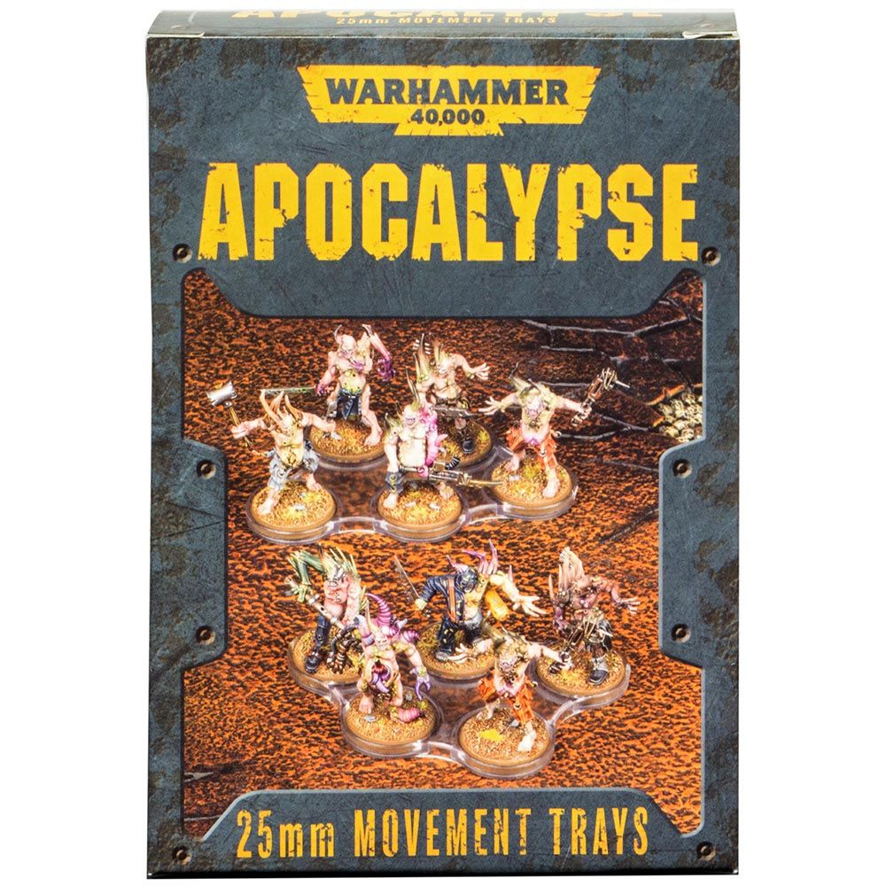 Games Workshop Apocalypse Movement Trays 25 mm 65-20 - фото 1