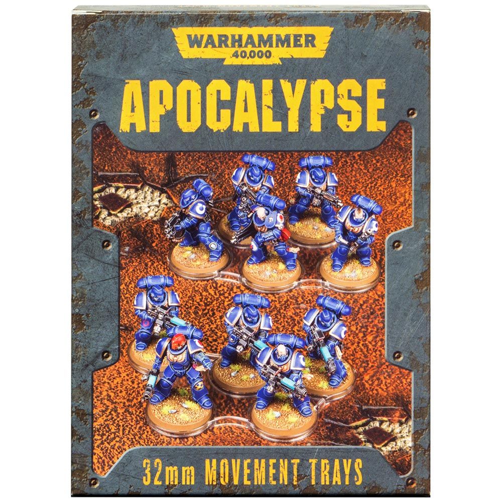 Games Workshop Apocalypse Movement Trays 32 mm 65-21 - фото 1