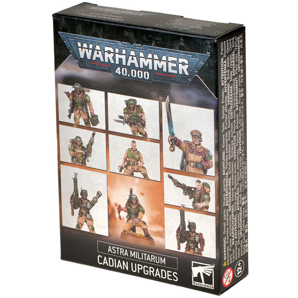 Набор миниатюр Warhammer Games Workshop Astra Militarum: Cadian Upgrades 47-40