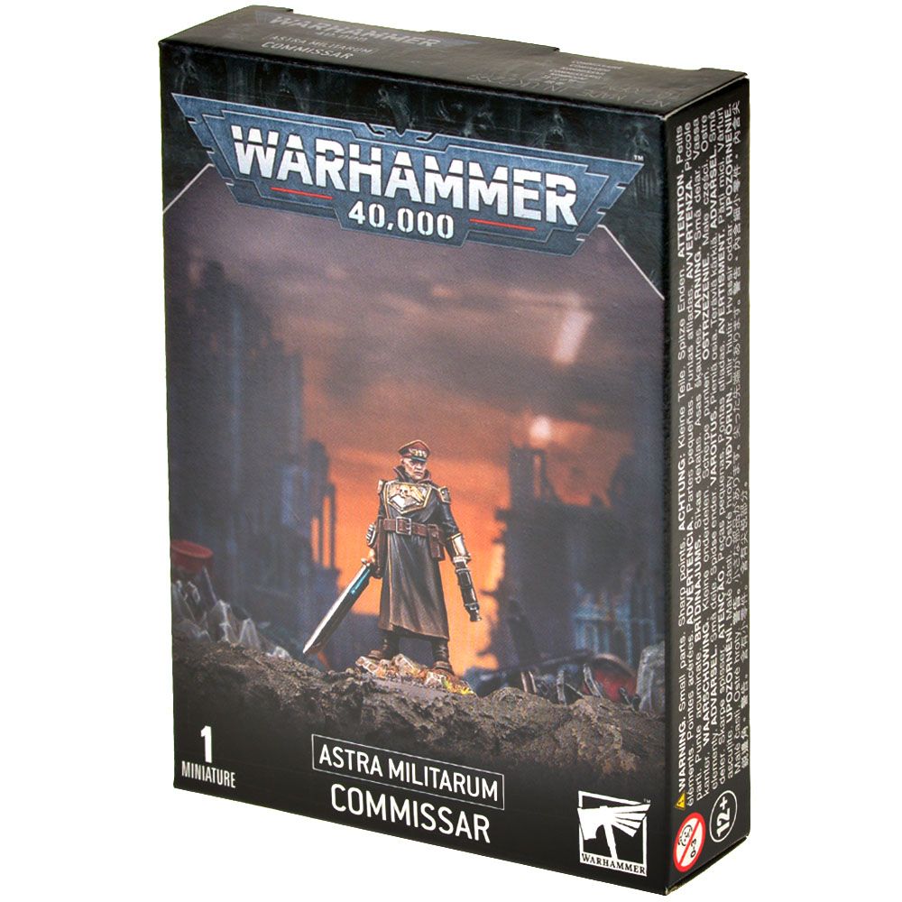 Набор миниатюр Warhammer Games Workshop Astra Militarum: Commissar 47-50