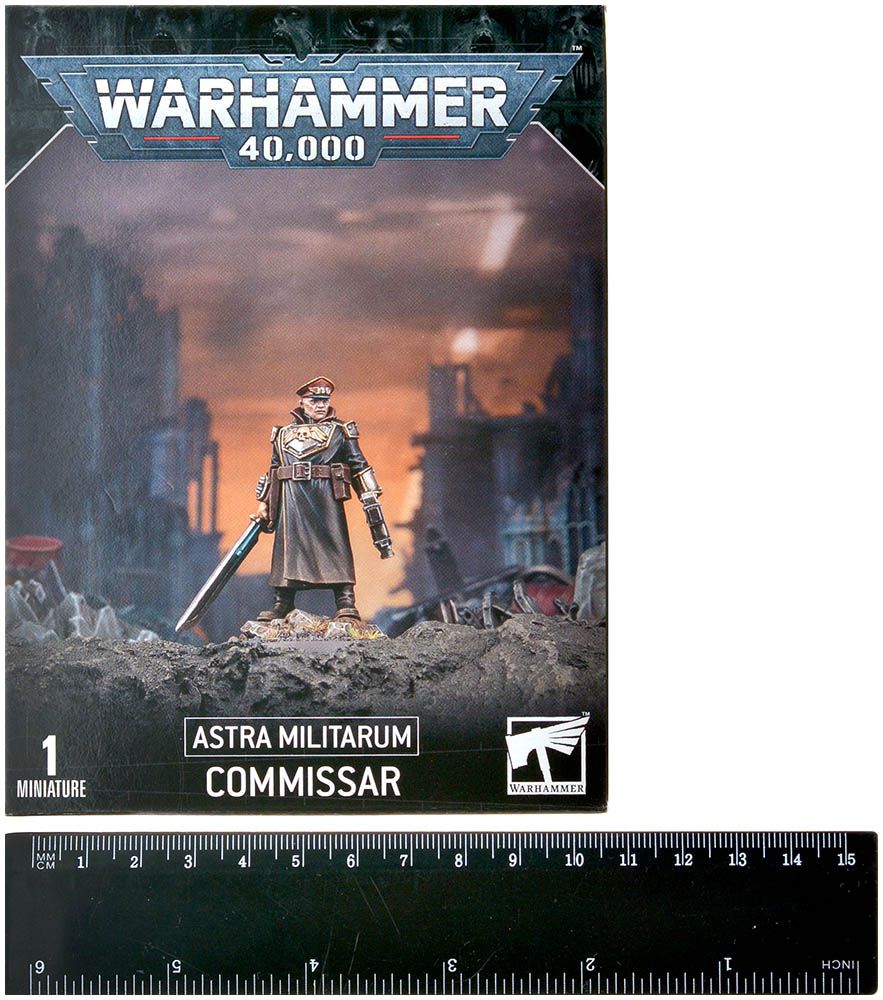 Набор миниатюр Warhammer Games Workshop Astra Militarum: Commissar 47-50 - фото 2