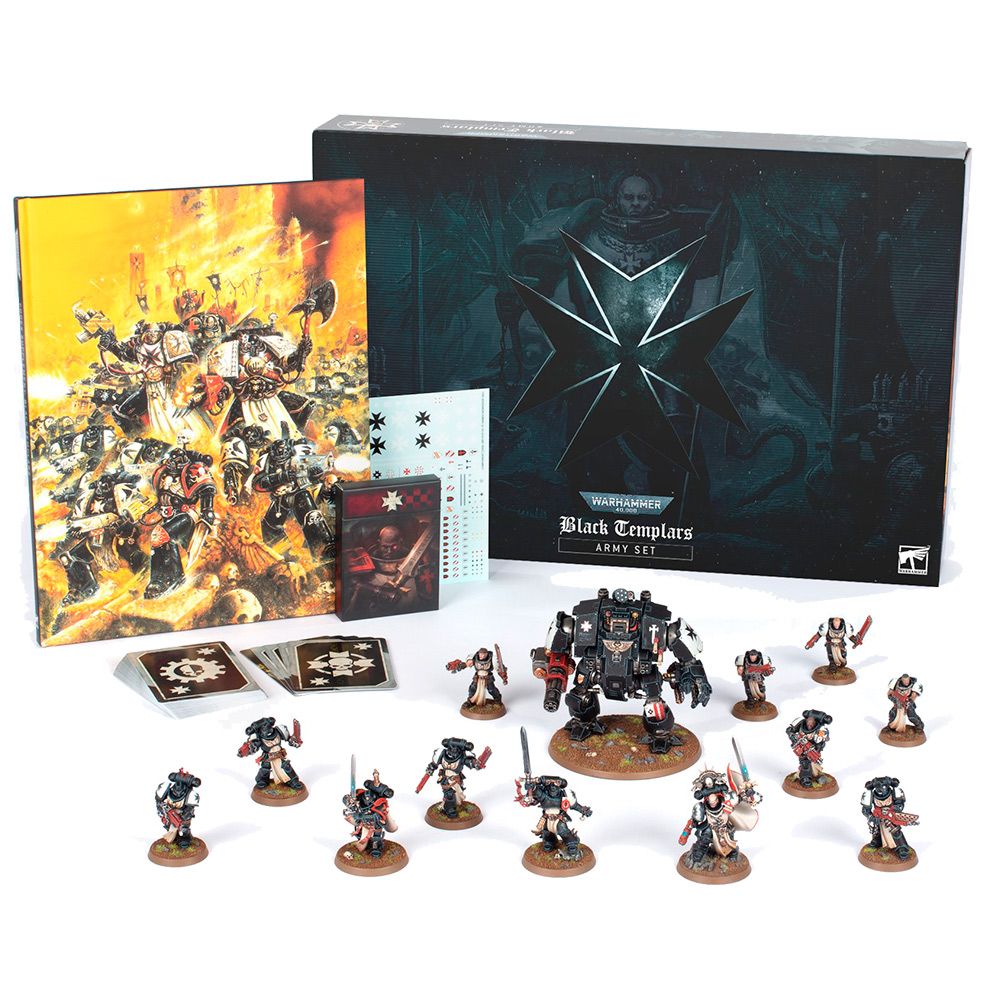 Набор миниатюр Warhammer Games Workshop Warhammer 40,000: Black Templars Army Set 55-27