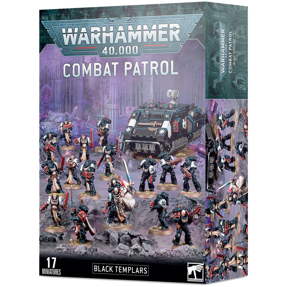 Набор миниатюр Warhammer Games Workshop Combat Patrol: Black Templars 55-50 - фото 1
