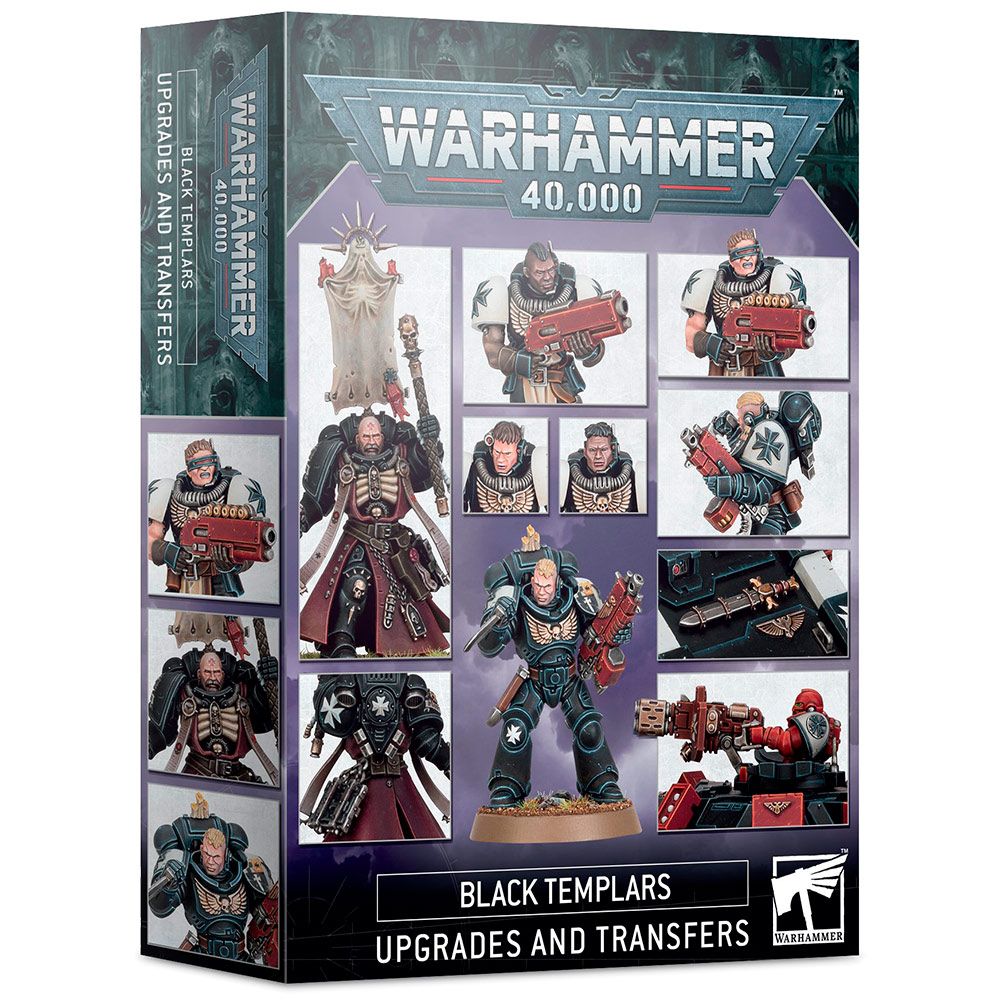 Набор миниатюр Warhammer Games Workshop Black Templars Upgrades and Transfers 55-49 - фото 1