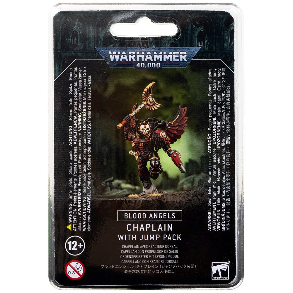 

Набор миниатюр Warhammer Games Workshop, Blood Angels Chaplain with Jump Pack