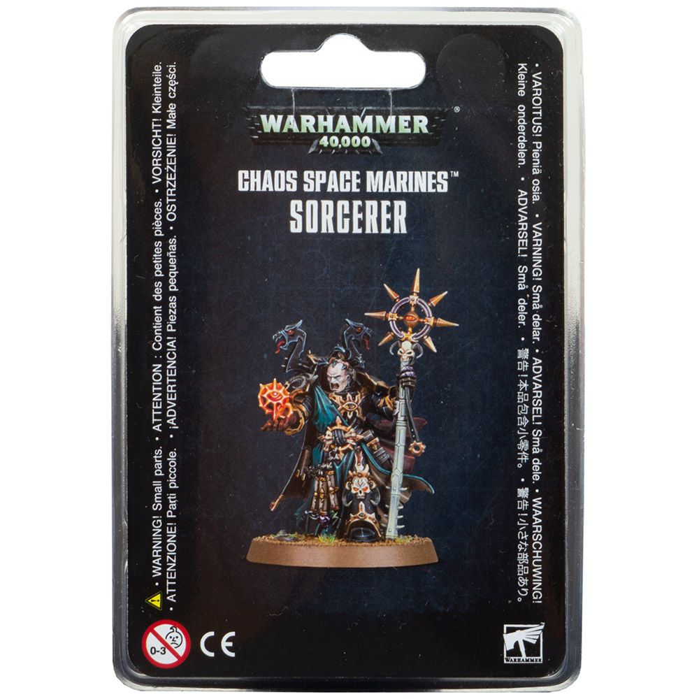 

Набор миниатюр Warhammer Games Workshop, Chaos Space Marines Sorcerer